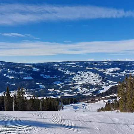 Lys I Aurdal, 500m Til Valdres Alpinsenter 度假居